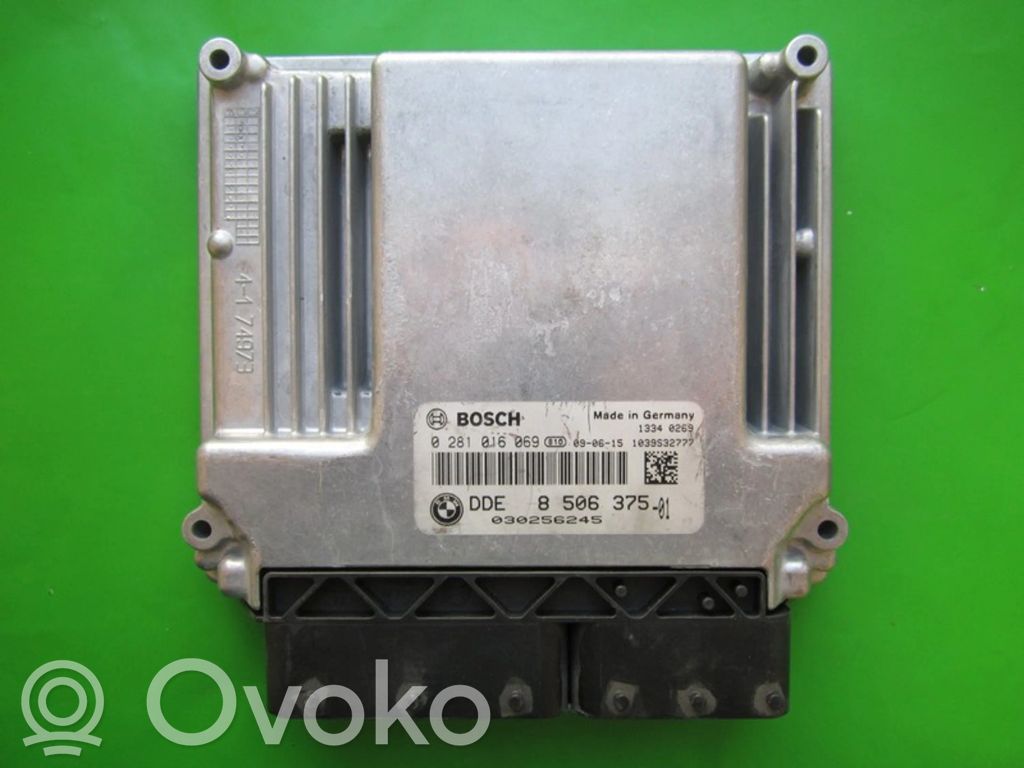 Unidad de control/módulo ECU del motor   DDE8506375,0281016069