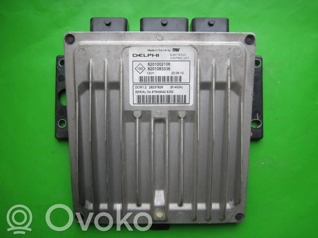 Engine control unit/module ECU   8201083336,81402A