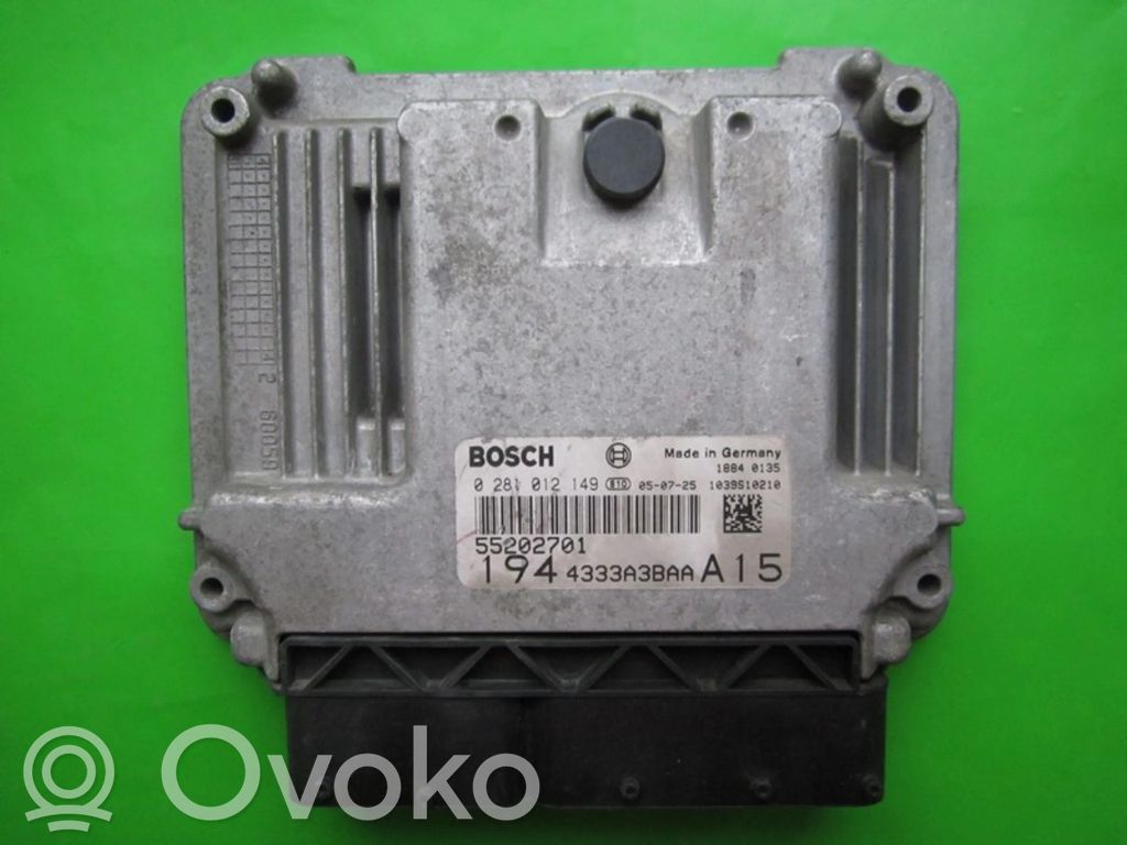 Fiat Croma Engine control unit/module ECU 