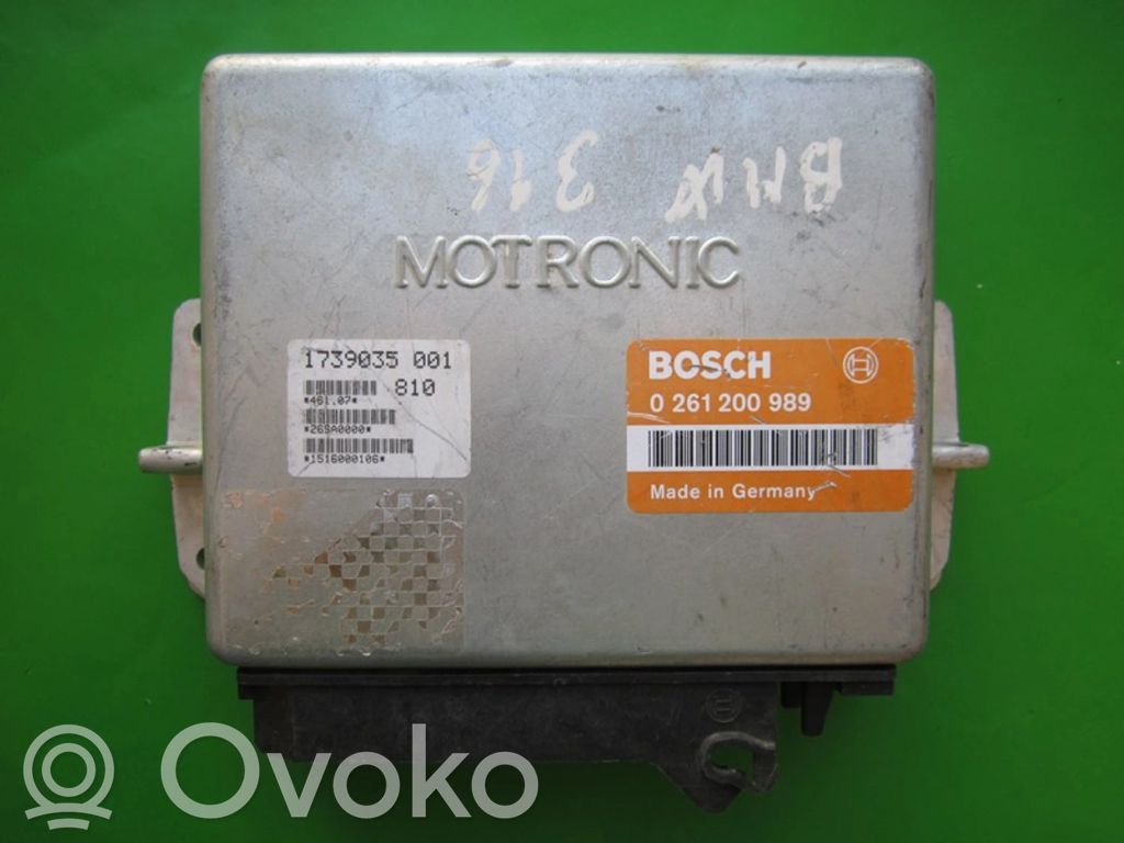BMW 3 E30 Engine control unit/module ECU 