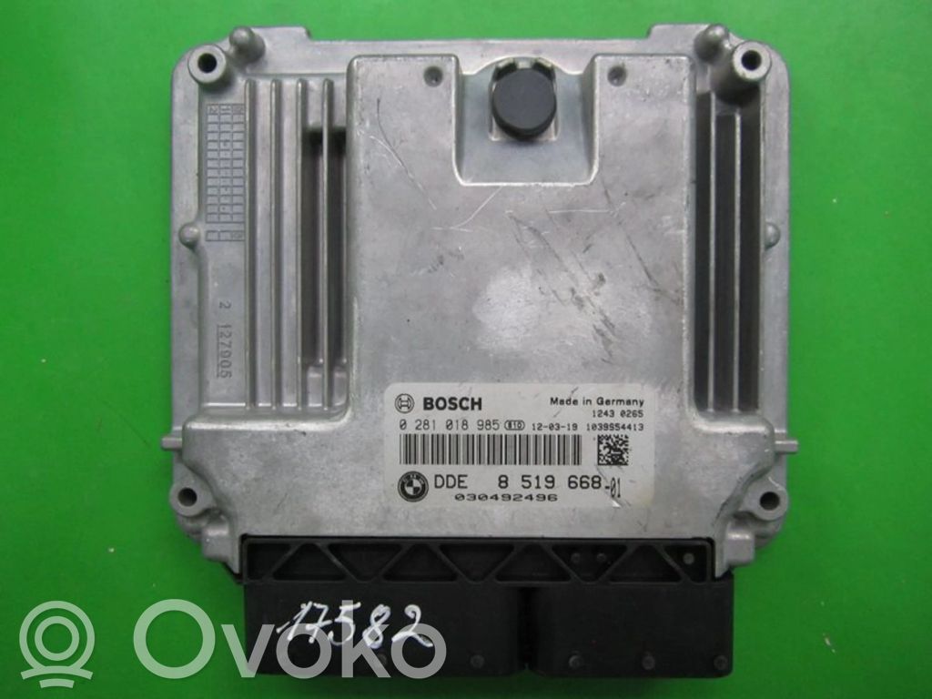 BMW 3 E90 E91 Komputer / Sterownik ECU silnika 