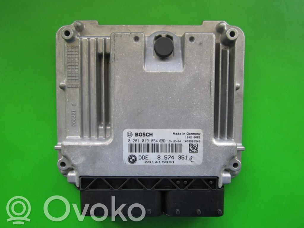 Unité de commande, module ECU de moteur   DDE8574351,0281019854