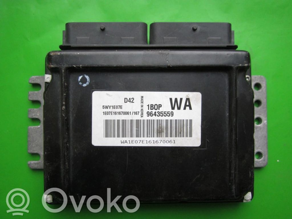 Unité de commande, module ECU de moteur   96435559,5WY1E07E