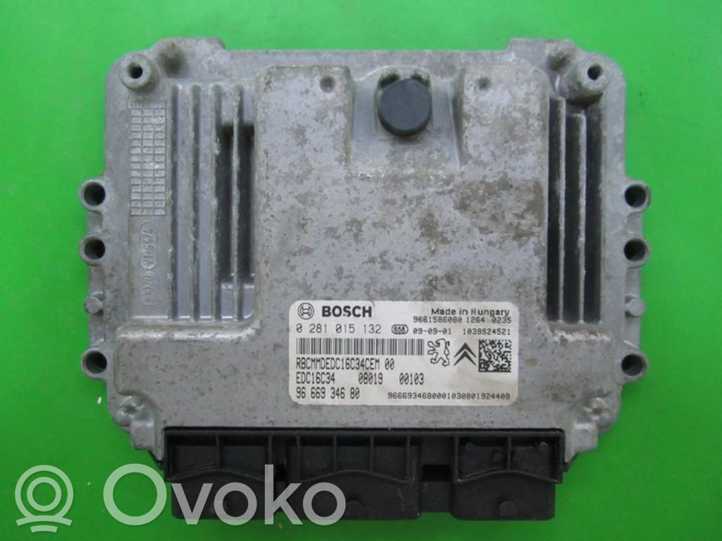 Peugeot Bipper Engine control unit/module ECU 