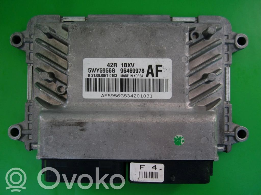 Engine control unit/module ECU   96469978,5WY5956G