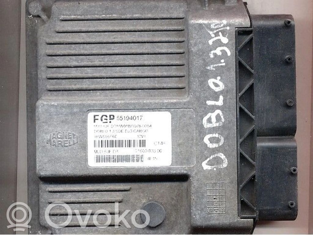 Fiat Doblo Unidad de control/módulo ECU del motor 