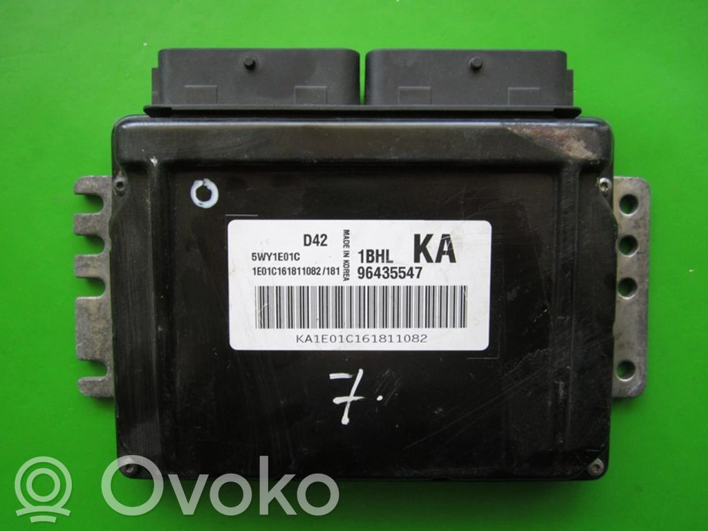 Komputer / Sterownik ECU silnika   96435547,5WY1E01C