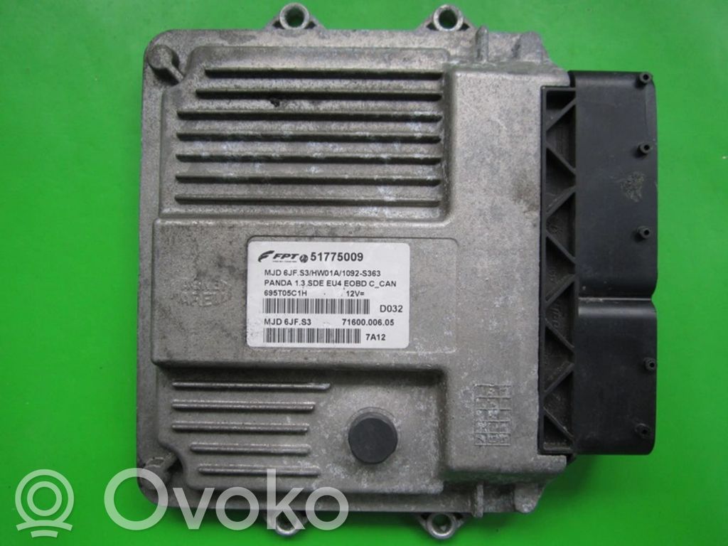 Fiat Panda II Engine control unit/module ECU 