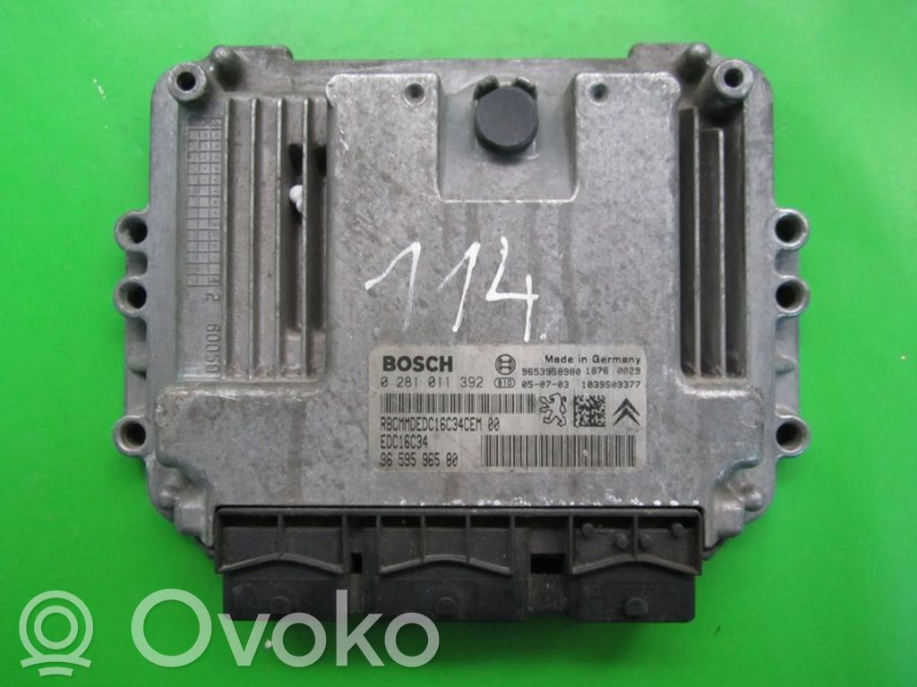 Citroen Xsara Picasso Engine control unit/module ECU 