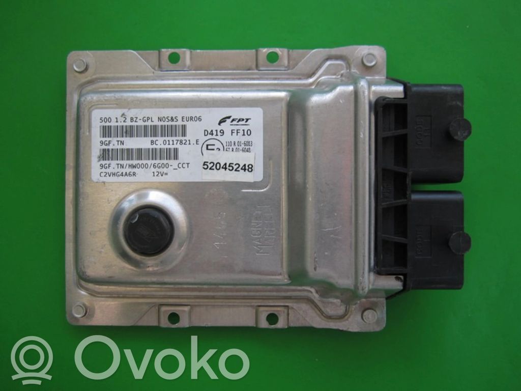 Engine control unit/module ECU   52045248,BC0117821E