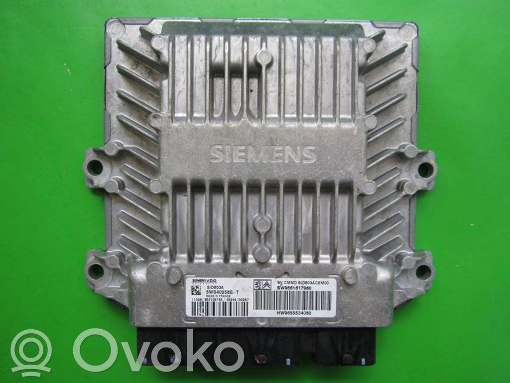 Citroen C5 Engine control unit/module ECU 