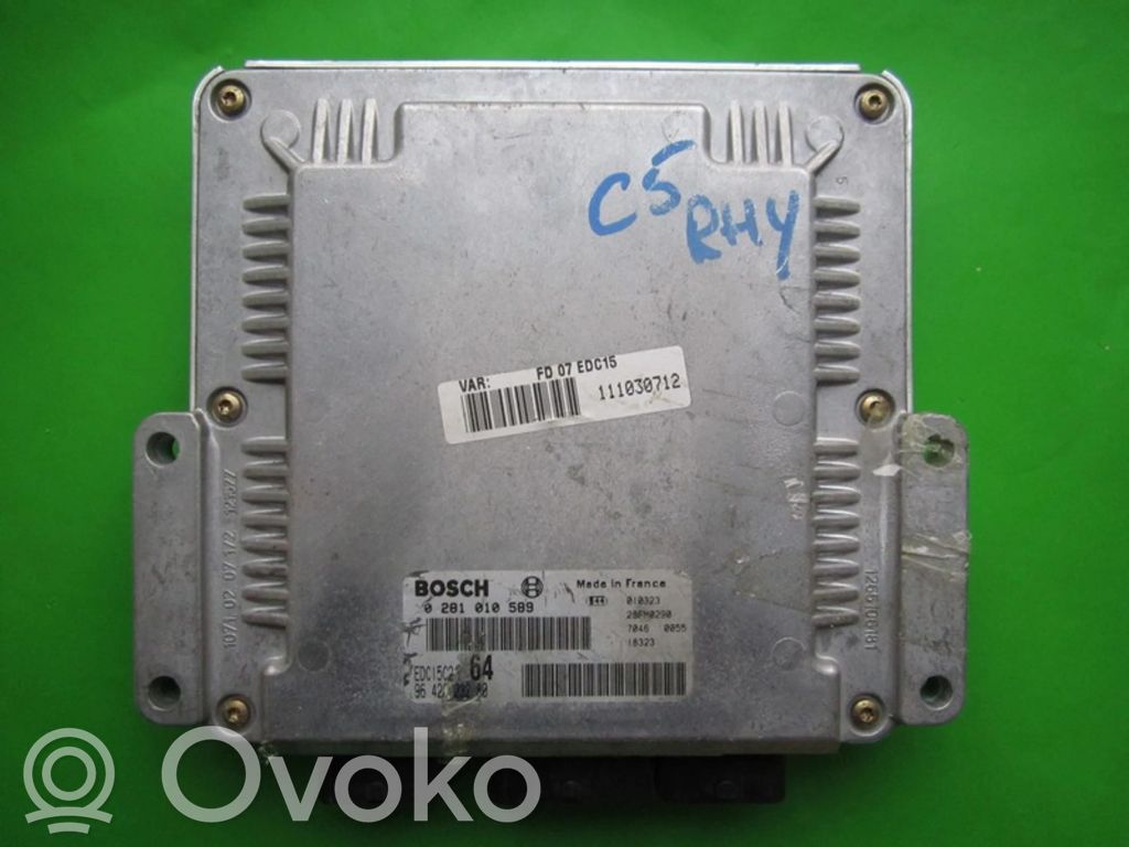 Galios (ECU) modulis   9642823280,0281010589