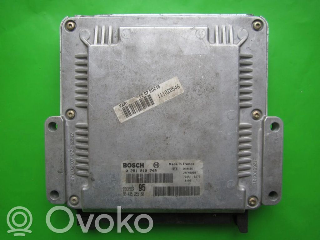 Citroen C5 Galios (ECU) modulis 