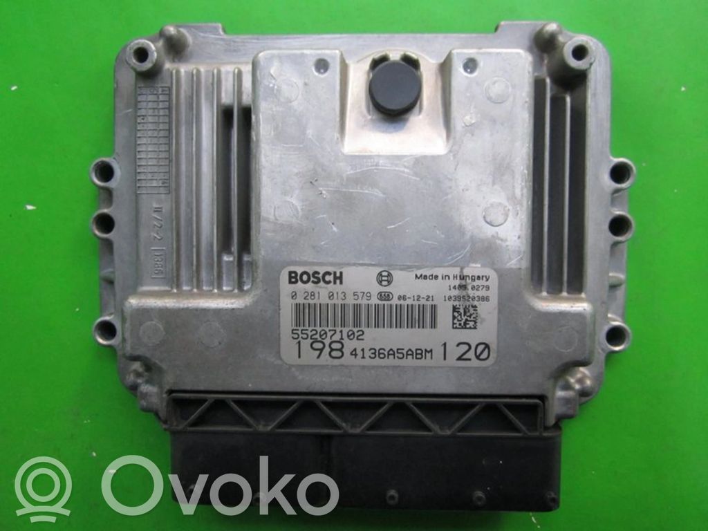 Engine control unit/module ECU   55207102,0281013579
