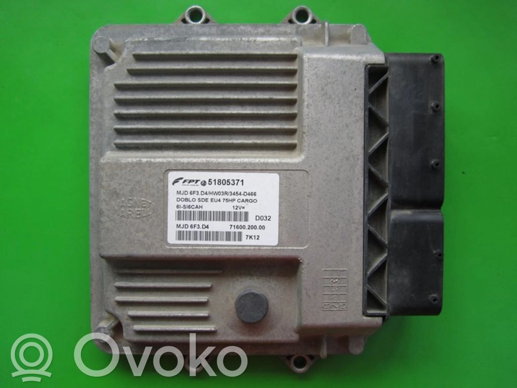 Engine control unit/module ECU   51805371,7160020000