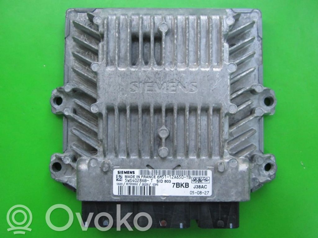 Ford Focus C-MAX Galios (ECU) modulis 