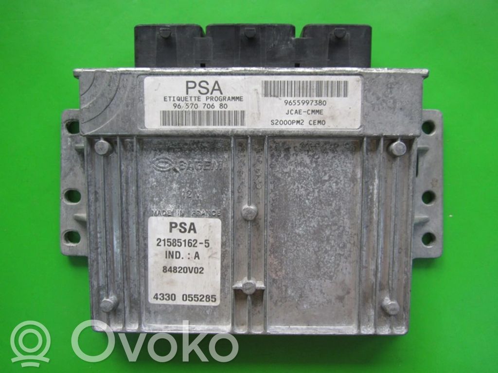 Citroen Xsara Unidad de control/módulo ECU del motor 