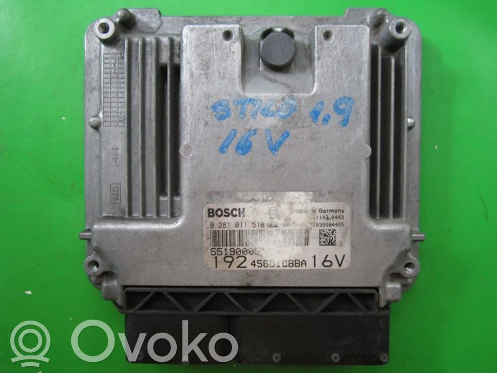 Engine control unit/module ECU   55190005,0281011510