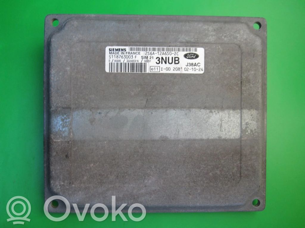 Engine control unit/module ECU   2S6A12A650ZC,S118763003F