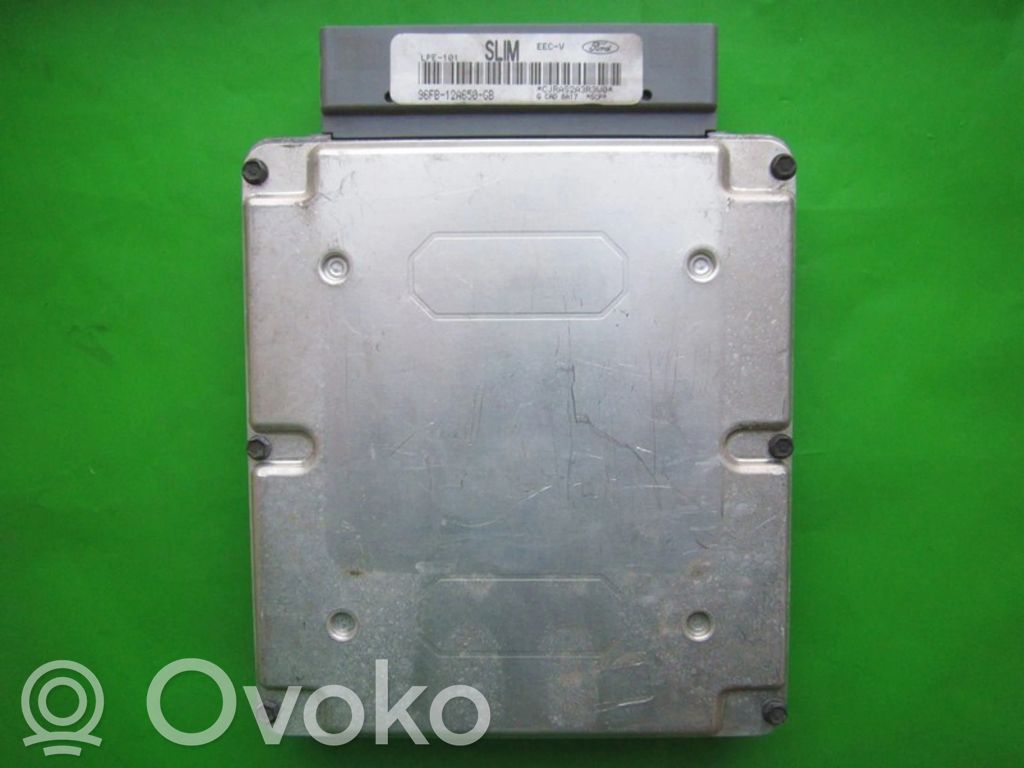 Engine control unit/module ECU   96FB12A650GB,SLIM