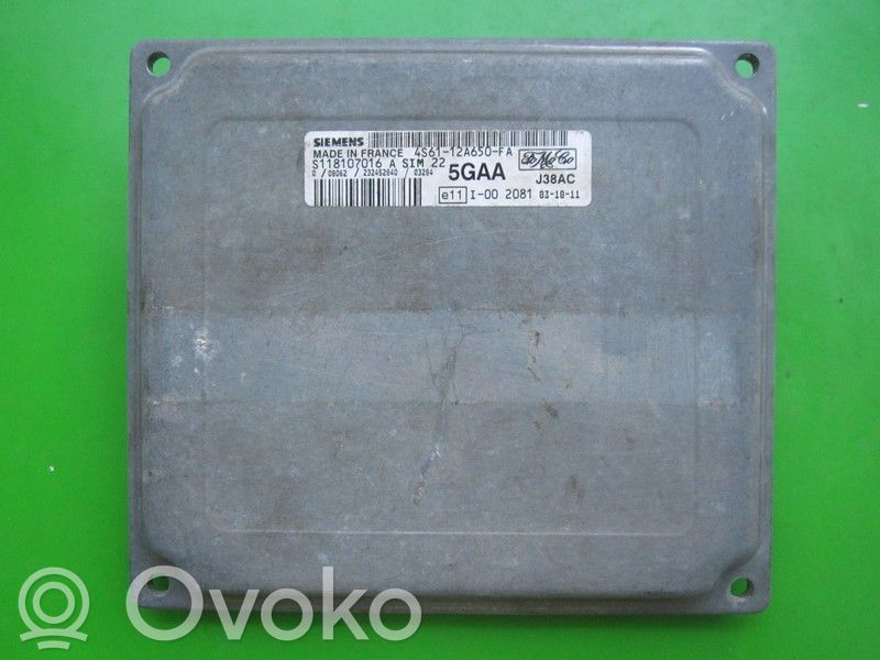 Ford Fiesta Engine control unit/module ECU 