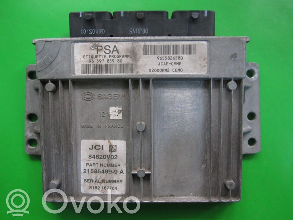 Citroen Xsara Picasso Engine control unit/module ECU 