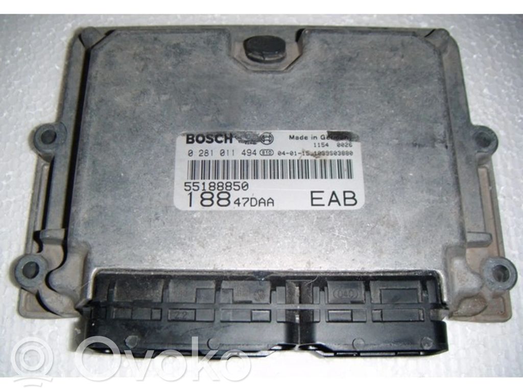 Fiat Punto (188) Engine control unit/module ECU 