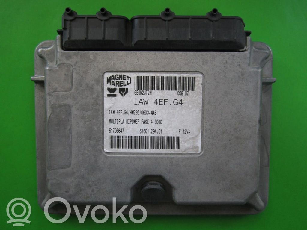 Engine control unit/module ECU   51798647,6160129401