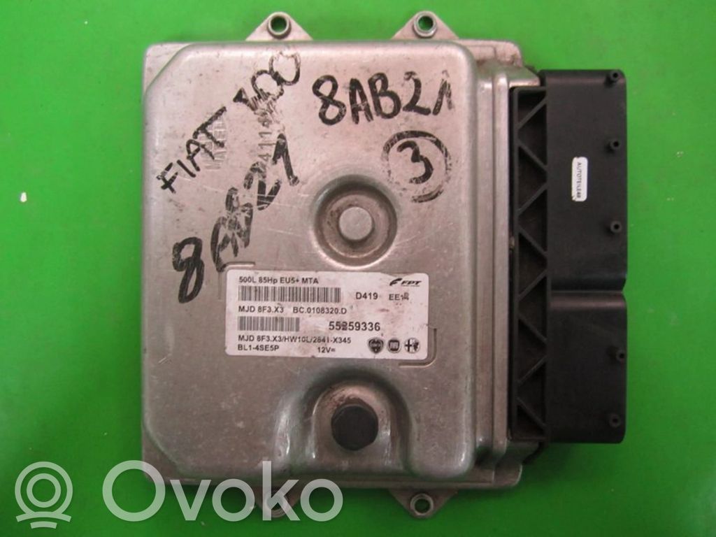 Fiat 500 Engine control unit/module ECU 
