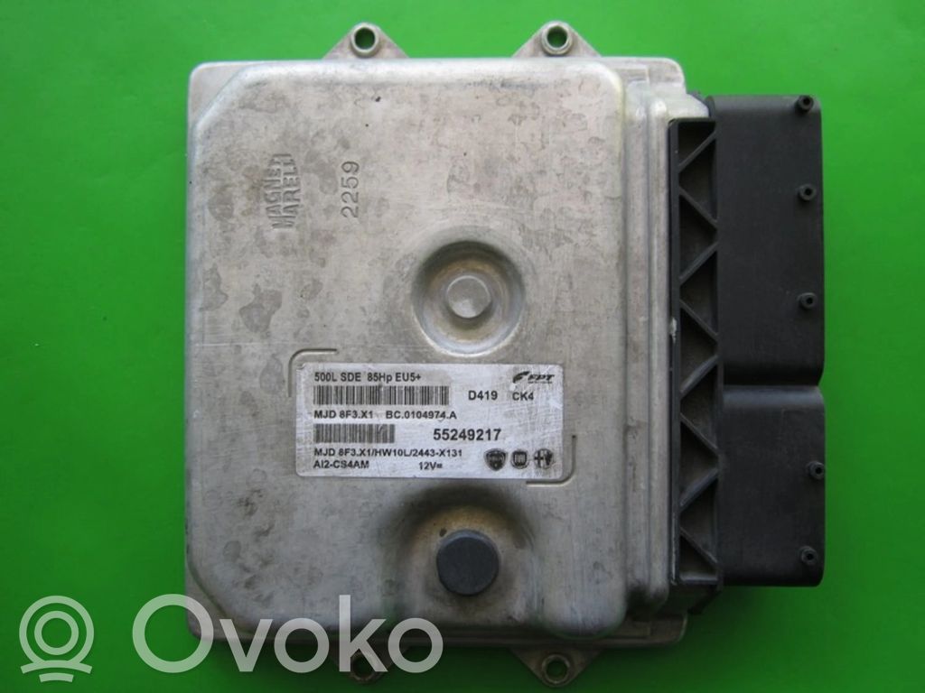 Fiat 500 Engine control unit/module ECU 