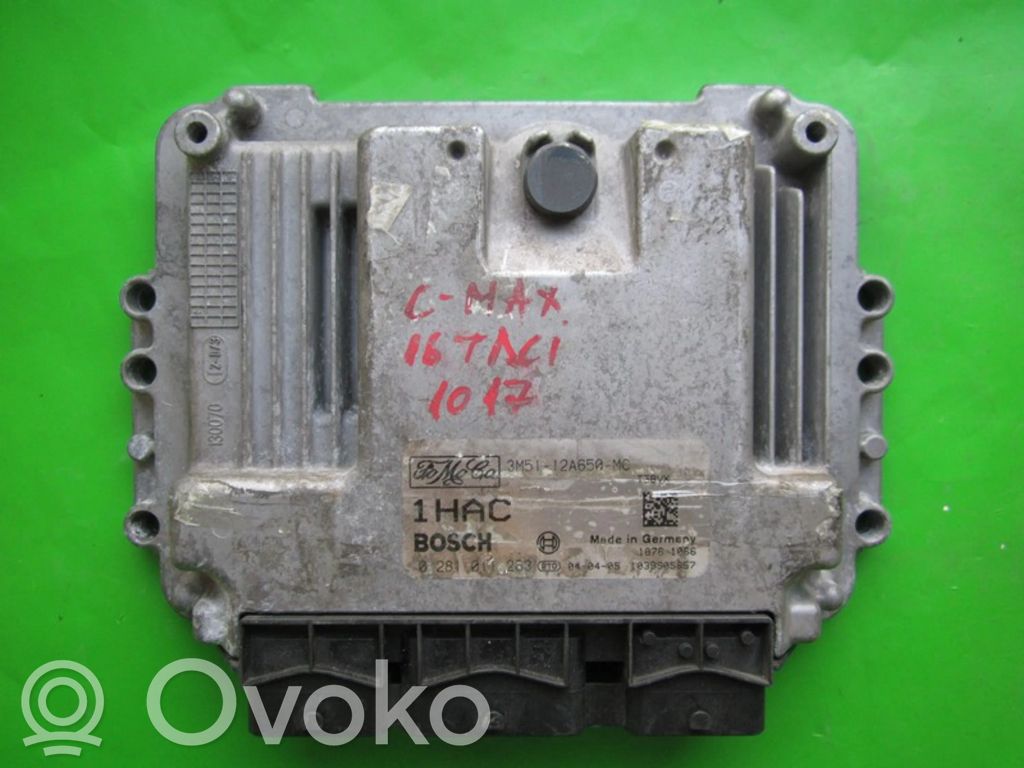 Unité de commande, module ECU de moteur   3M5112A650MC,0281011263