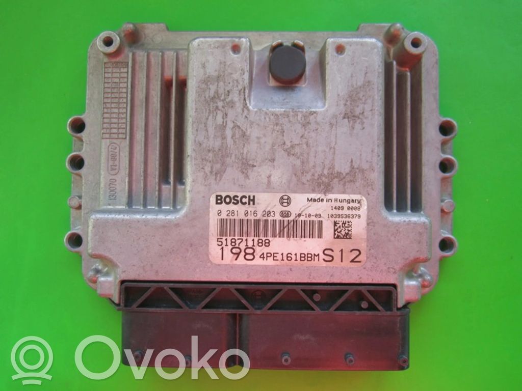Fiat Bravo Engine control unit/module ECU 