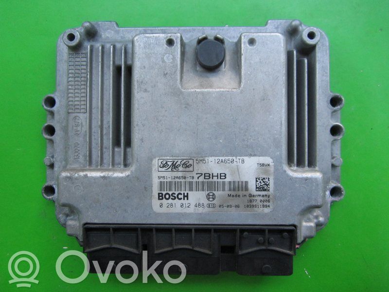 Engine control unit/module ECU   5M5112A650TB,0281012488