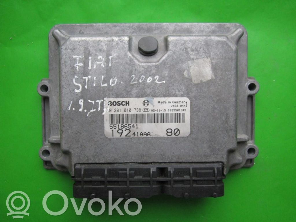 Galios (ECU) modulis   55186541,0281010738