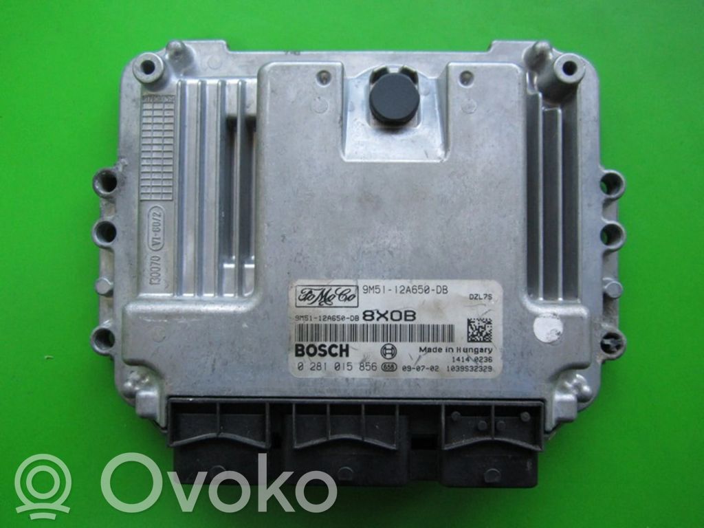 Engine control unit/module ECU   9M5112A650DB,0281015856