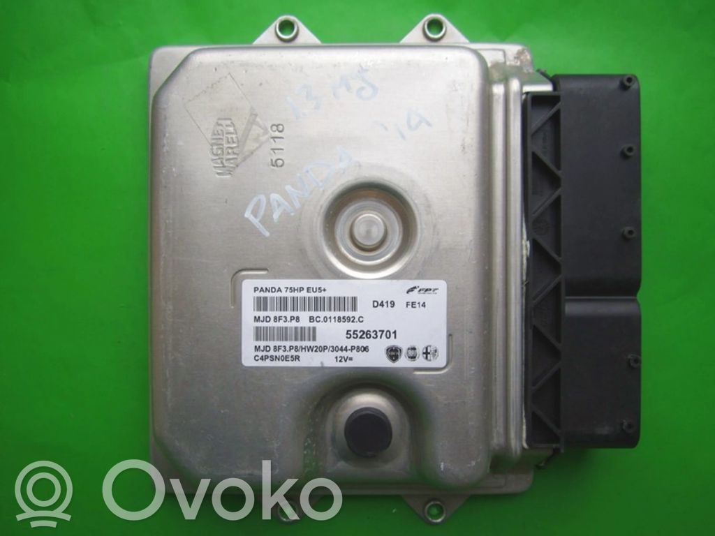 Fiat Panda III Engine control unit/module ECU 
