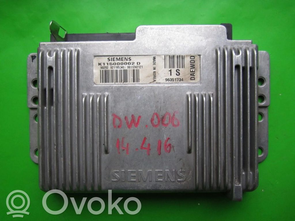 Daewoo Matiz Engine control unit/module ECU 