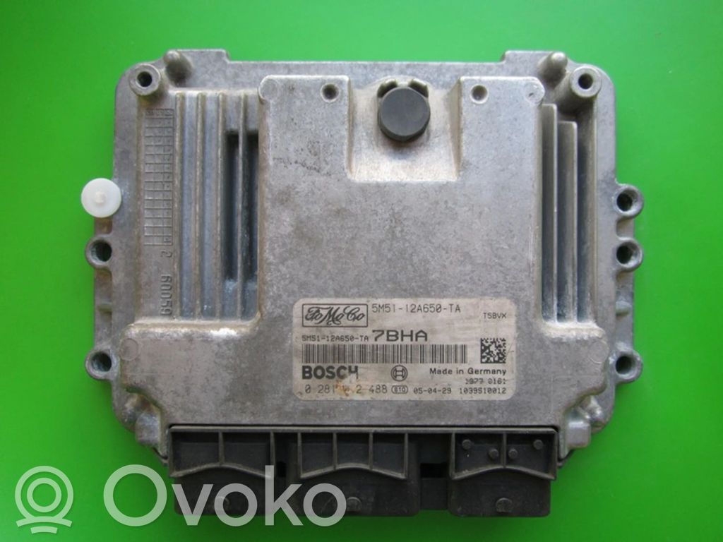 Engine control unit/module ECU   5M5112A650TA,0281012488