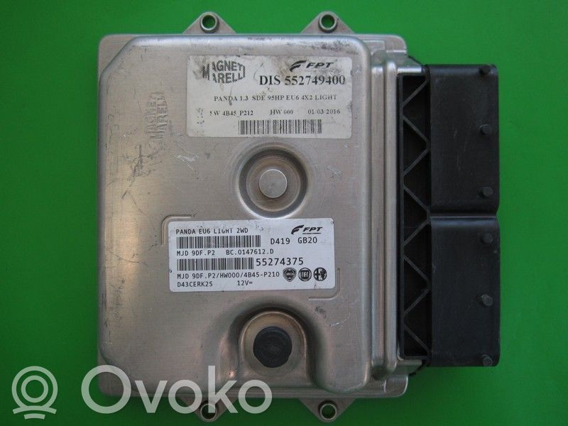 Fiat Panda II Engine control unit/module ECU 