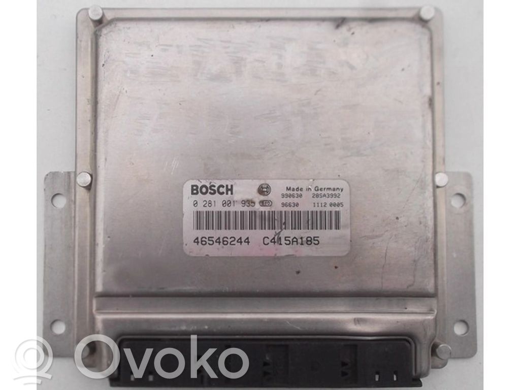 Fiat Marea Engine control unit/module ECU 