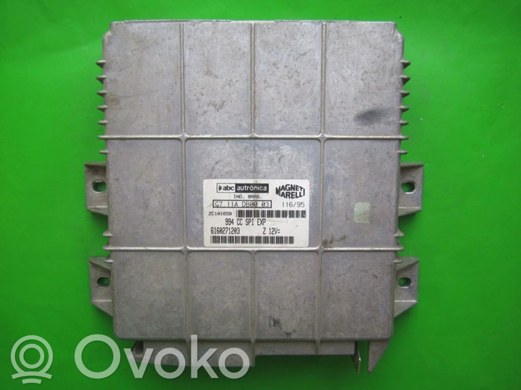 Fiat Uno Galios (ECU) modulis 