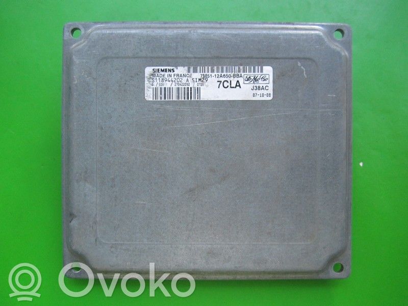 Ford Focus Unidad de control/módulo ECU del motor 