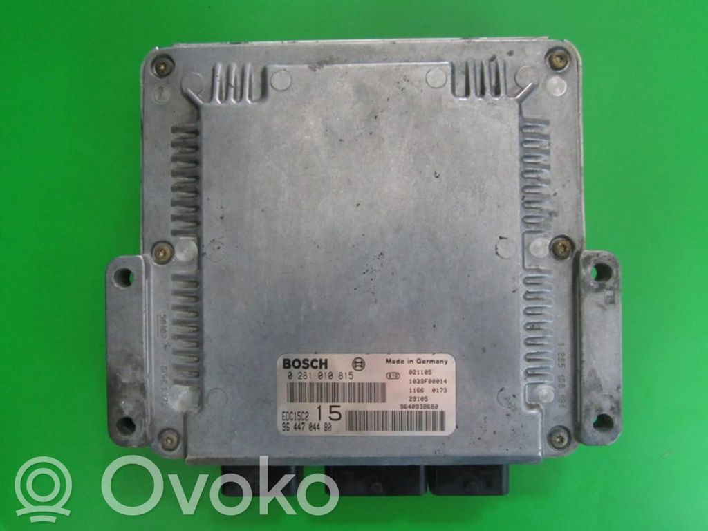 Citroen Jumpy Engine control unit/module ECU 