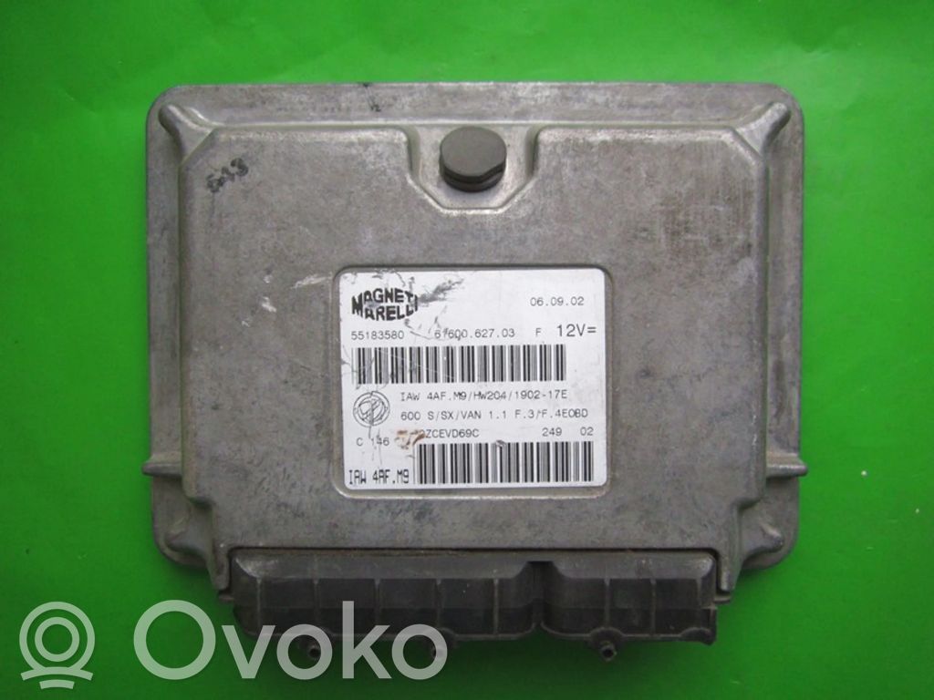 Fiat Seicento/600 Engine control unit/module ECU 