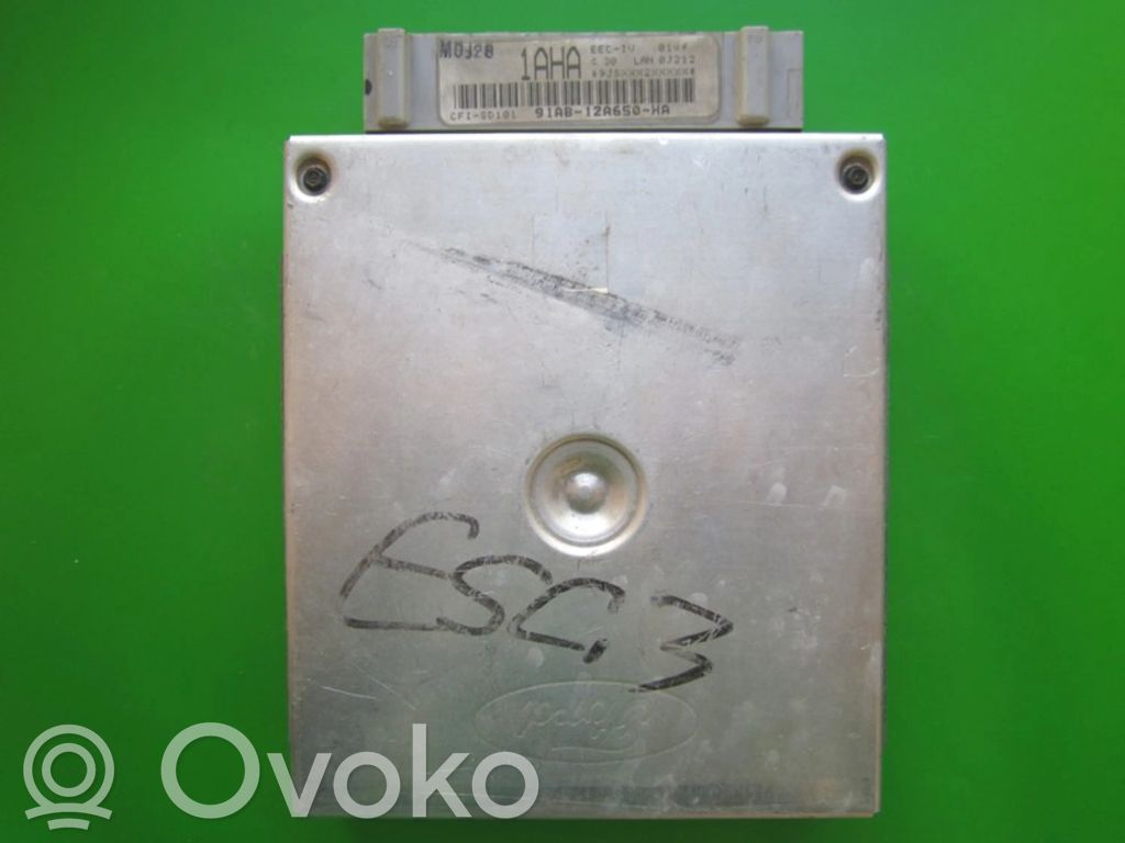 Unité de commande, module ECU de moteur   91AB12A650HA,1AHA