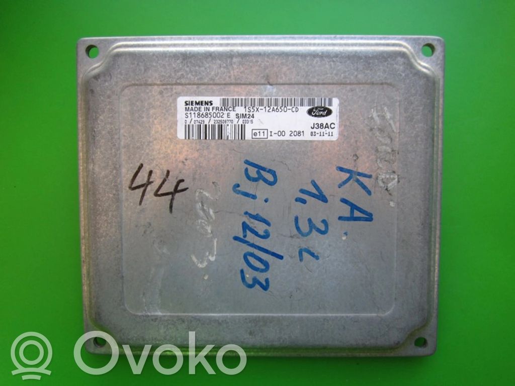Ford Ka Engine control unit/module ECU 