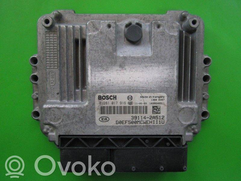 Unidad de control/módulo ECU del motor   391142A512,0281017916