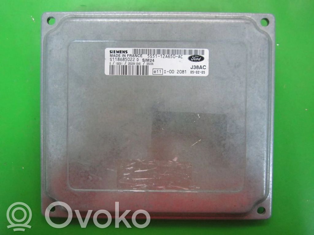 Ford Ka Engine control unit/module ECU 