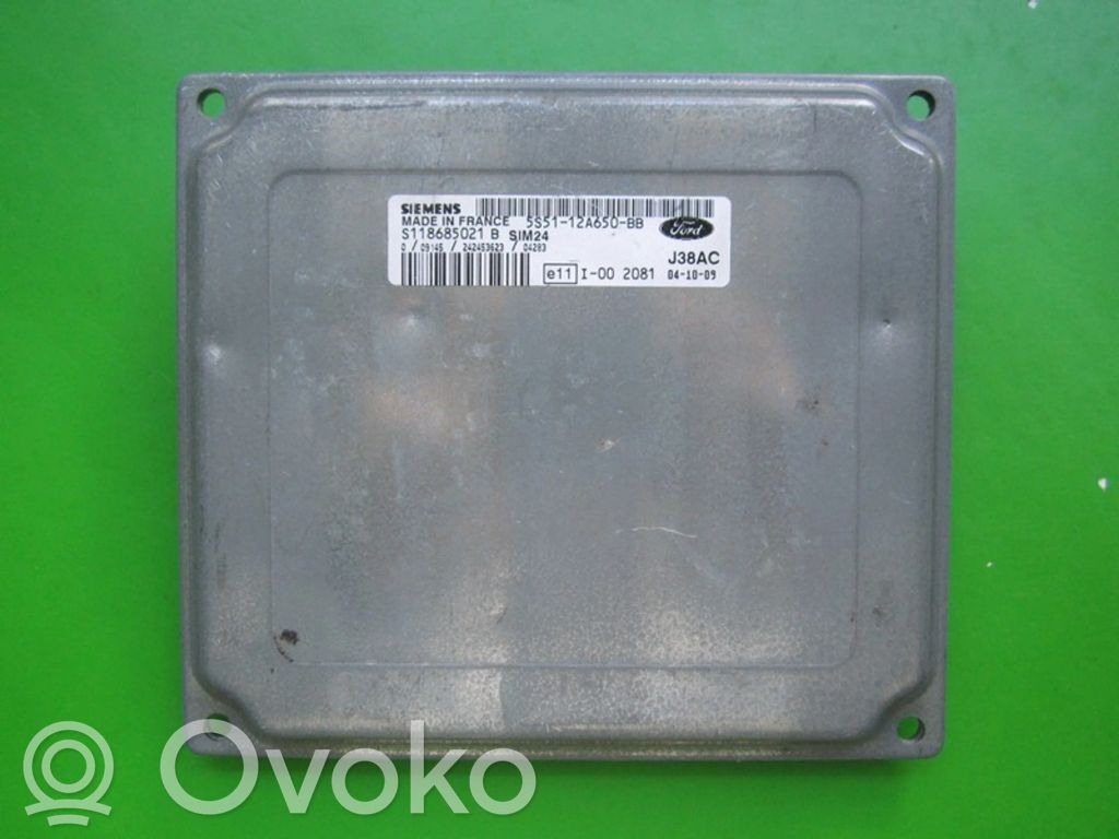 Ford Ka Engine control unit/module ECU 