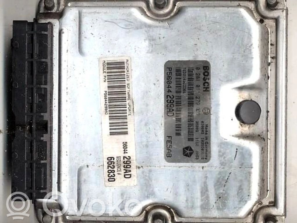 Jeep Cherokee Engine control unit/module ECU 
